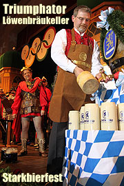 Starkbierzeit im L&ouml;wenbr&auml;ukeller begann am 25.02.2010 (Foto: Martin Schmitz)